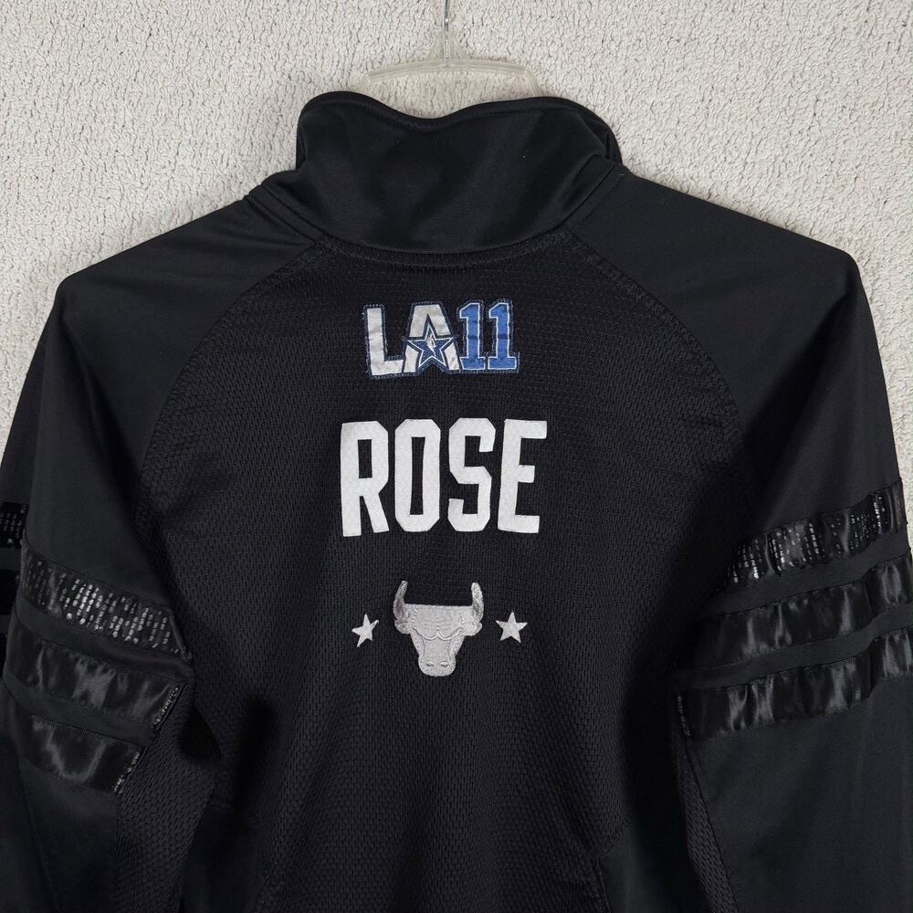 Rare Derrick Rose Bulls LA11 All Star Track Jacket 39 of 60 Adidas Warm Up M